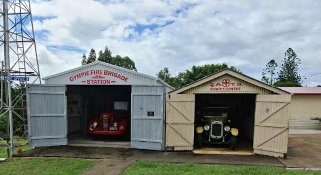 Photo of the Gympie Gold Mining Museum ambulance exhibit