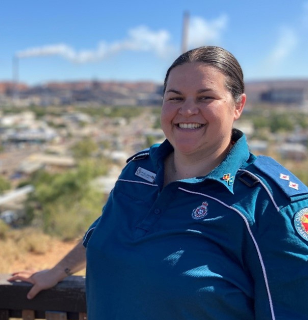 Photo of Paramedic Krystal Smith